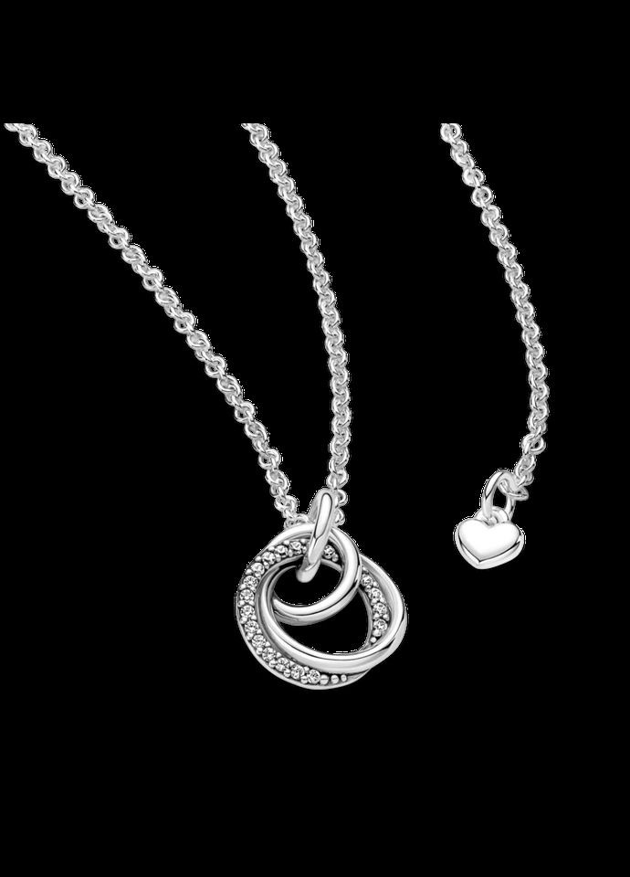 Серебряное ожерелье Семья всегда No Brand (325881588)