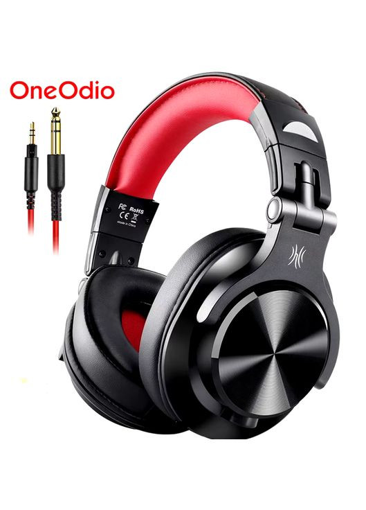 Наушники Fusion Wireless A71 студийные диджейские полноразмерные Red Oneodio (307166990)