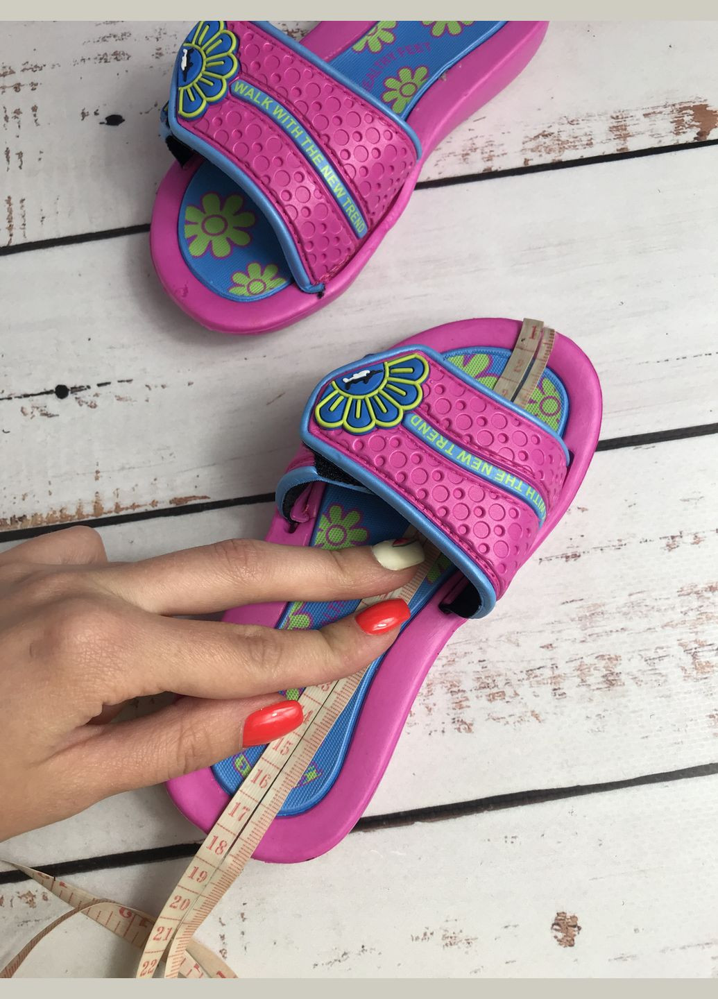 Шльопанці дитячі для дівчинки Рожевий (673) Luck Line (347236415)