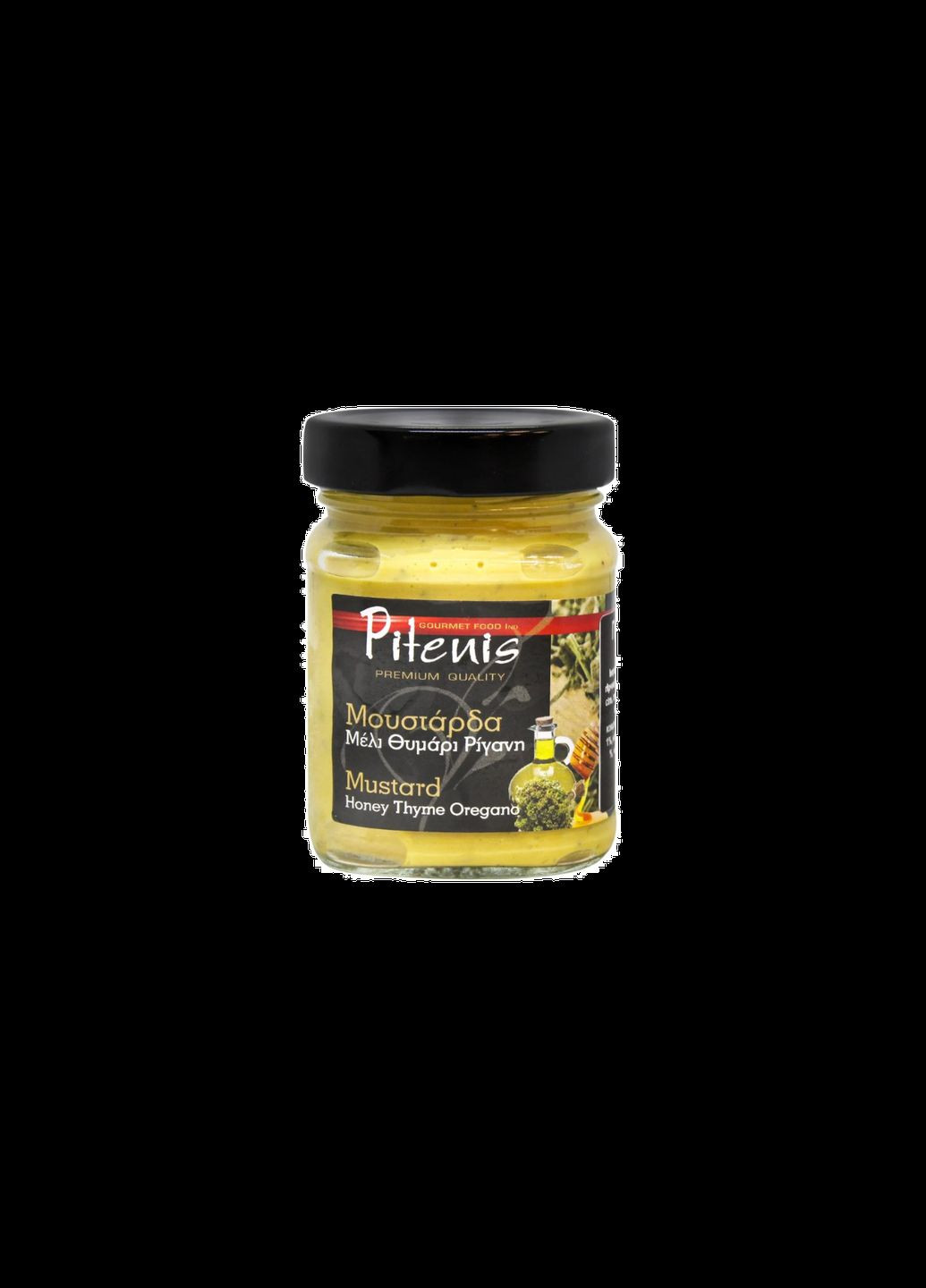 Горчица PITENI медовая с тимьяном и орегано 220 г Bros (349810823)