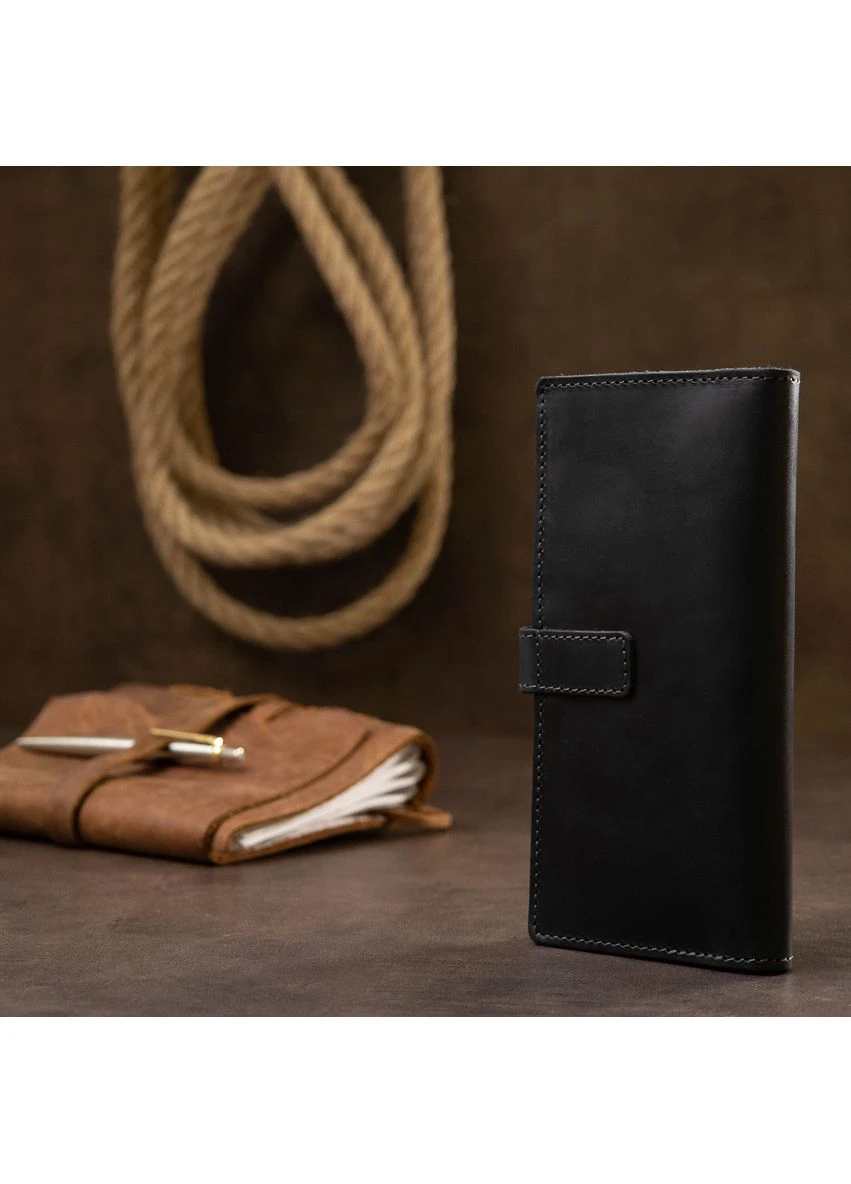 Стильное матовое мужское портмоне 11560 Grande Pelle (390067523)