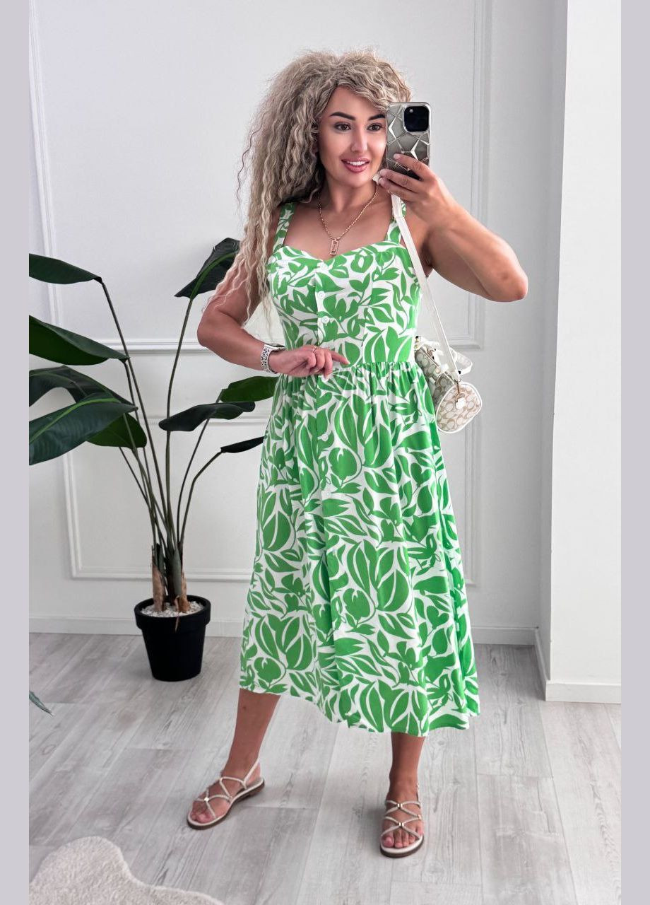 Летний женский сарафан женский Style Point в цветочек