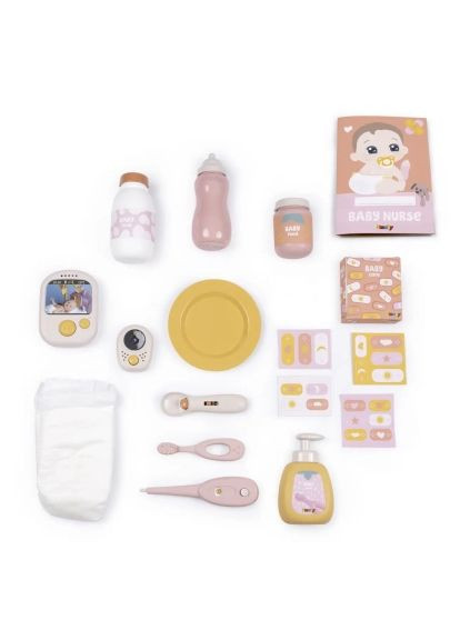 Игровой набор Игровой центр Беби Ньорс. Терракотовая пудра. Детская комната со звуковыми эффектами и аксессуар (7600220393) Smoby Ігровий центр Бебi Ньорс. Терракотова пудра. Дитяч (358067396)