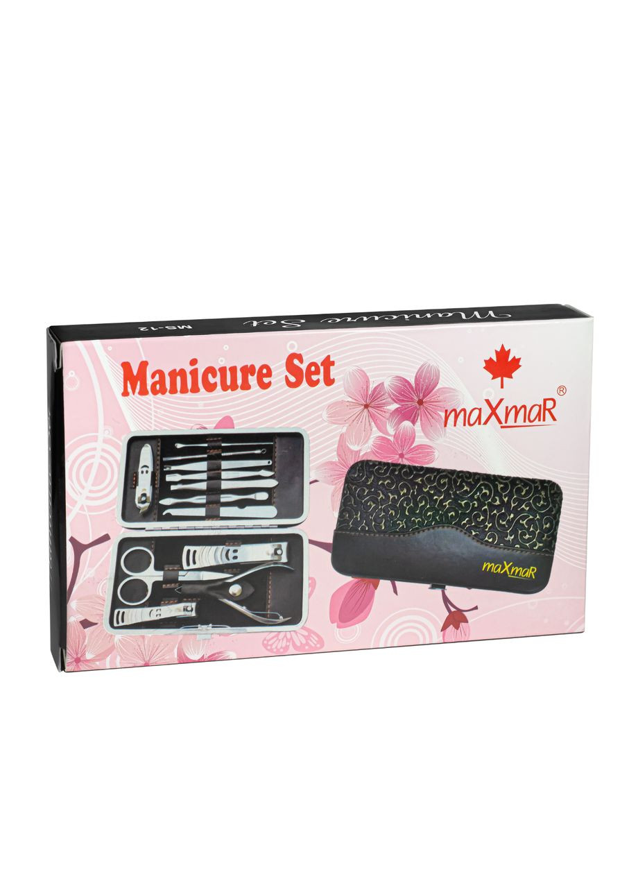 Набор для маникюра и педикюра из 12 инструментов МS-12 MaxMar (335858135)