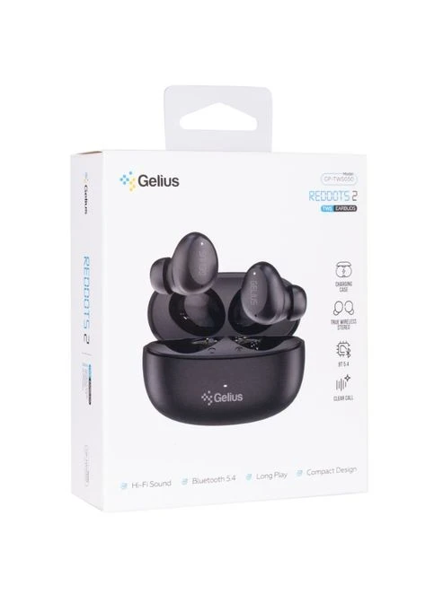Беспроводные наушники TWS Reddots 2 GP-TWS050 Black Gelius (398958213)