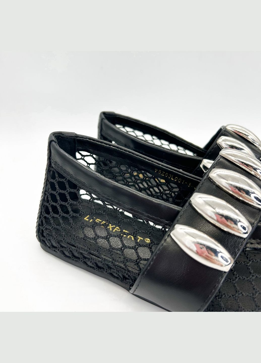 Женские балетки (р) текстиль 0-1-1-25z-63l-001-1 Lifexpert | чёрные (328836061)