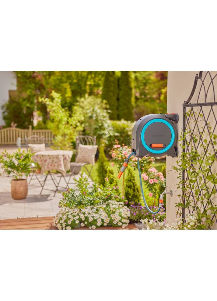 Катушка Dual Hose Box 11 мм 25 м Blue (18695-28.000.00) Gardena (364872800)