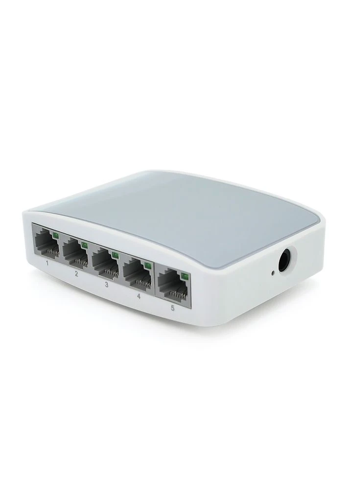 Комутатор Ethernet H1005S в пластиковому корпусі, 5x100Мб портів, 5В 1А ч ONV (391020623)