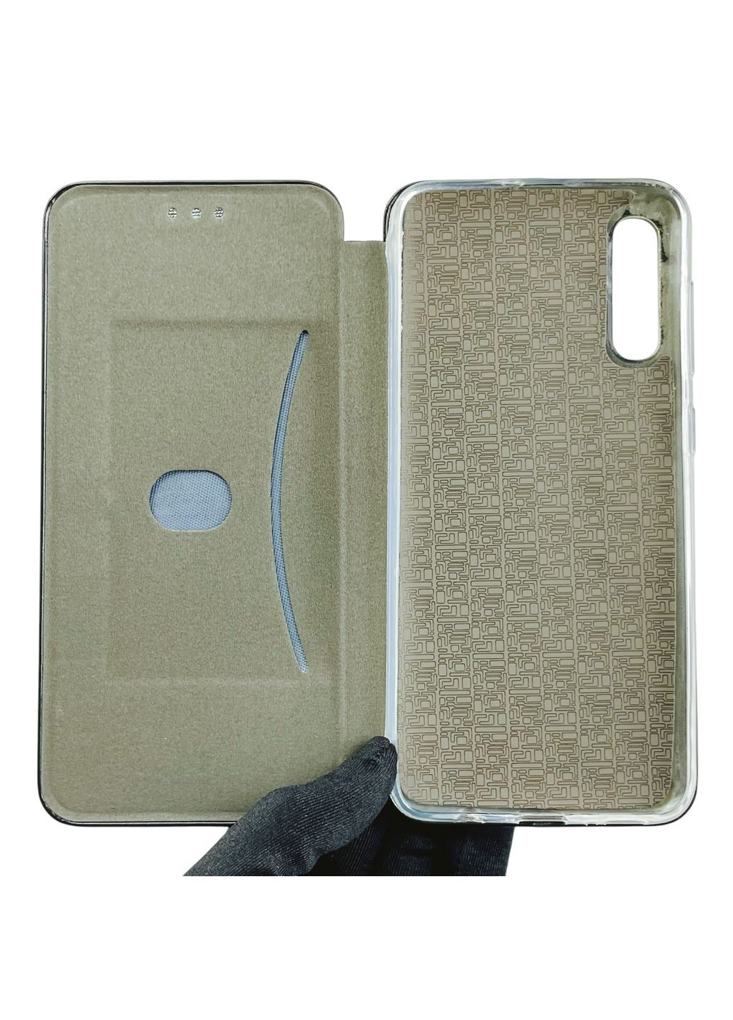 Чехол-книжка для Galaxy A50s SM-A507F с подставкой на самсунг а50с чёрная gd1 Samsung (366023054)