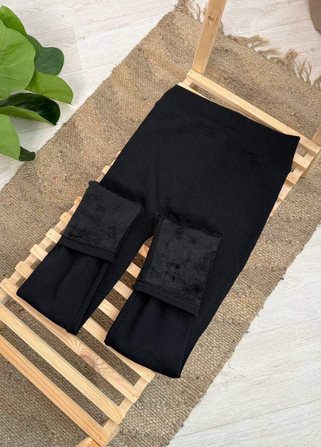 Лосины в рубчик на меху арт. 01670 VIDCHUY (362699853)