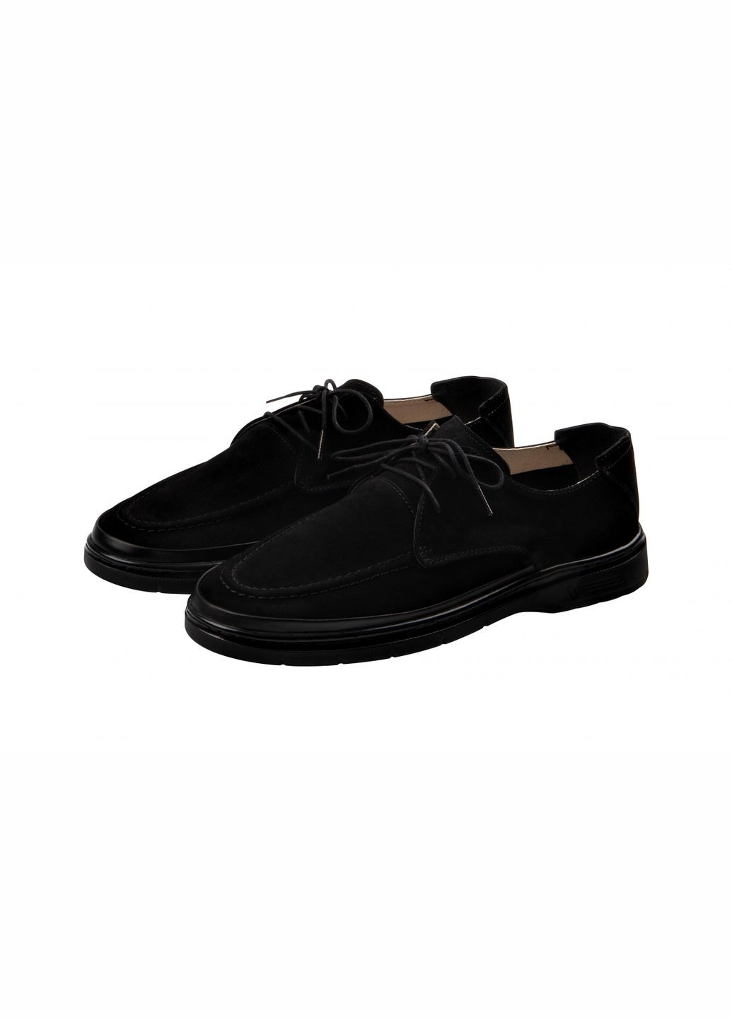 Черные туфли 3-710-003 Леомода