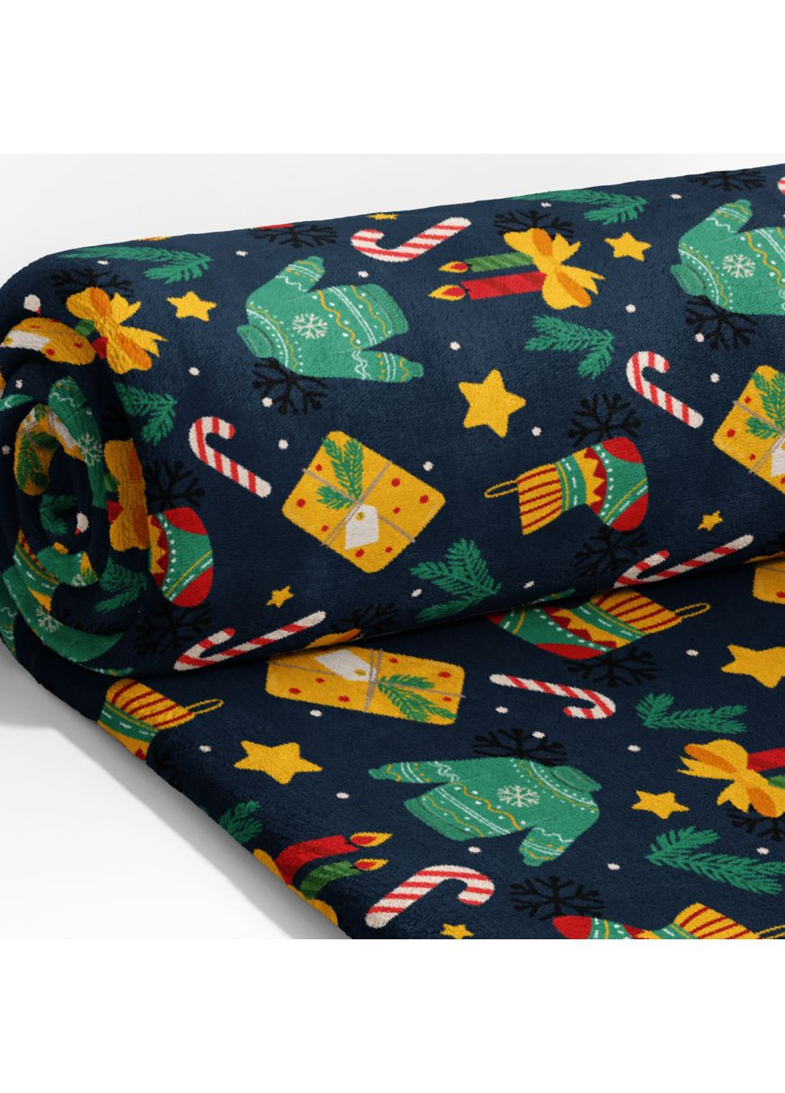 Новорічний плед зі светриками 150/200 (LLT-111451) Lelit (373646863)