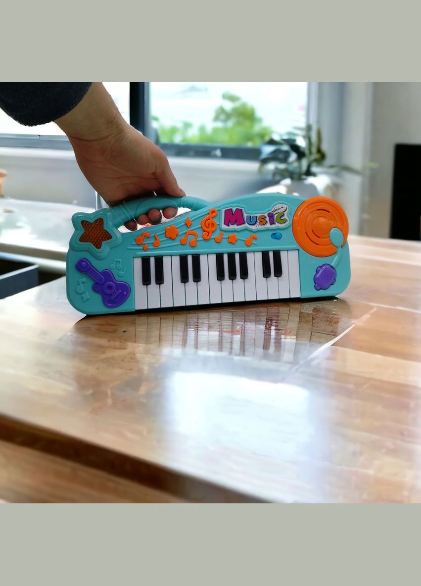Дитяче піаніно "Electronic Organ" (бірюзовий) MIC (292707035)
