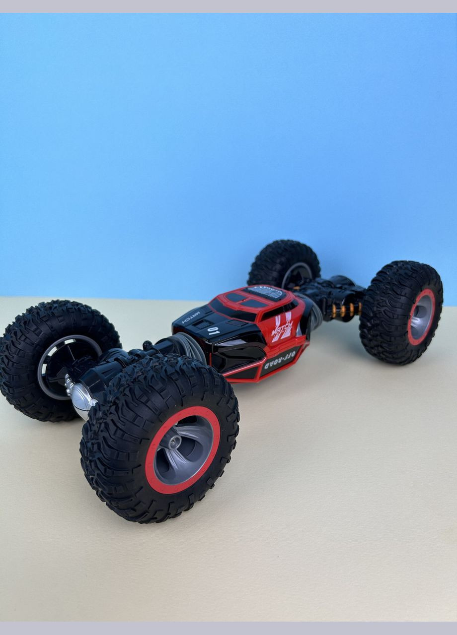 Машинка перевернений трансформер всюдихід King UD2170A на радіокеруванні 35 см (HA-124) Червона Leopard (316092534)