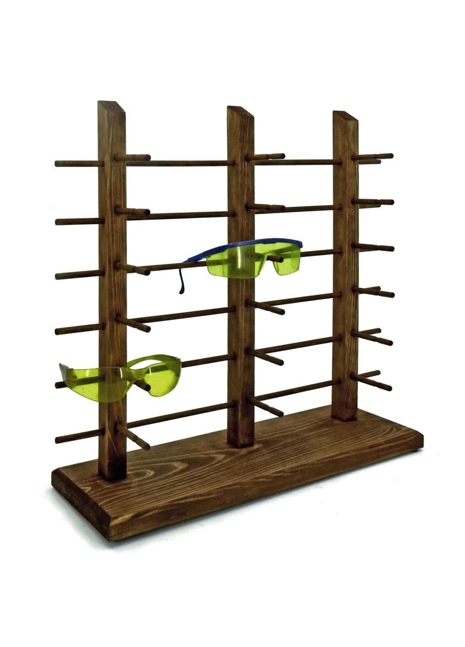 Органайзер для очков из дерева Квариати 6 капучино (ОЧК-601309) No Brand (328078304)