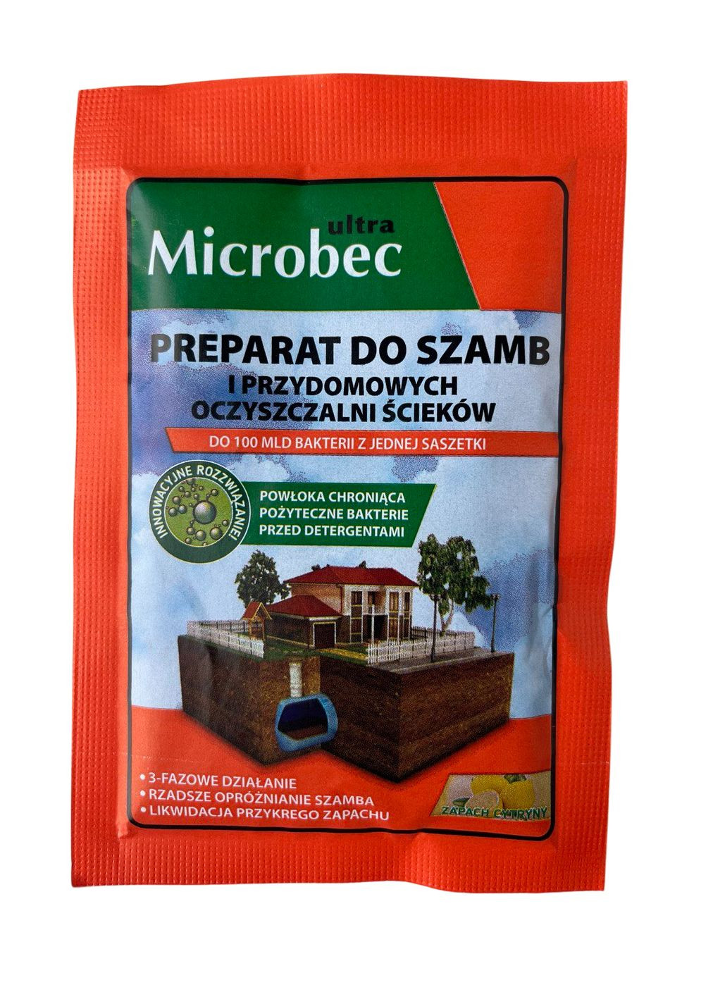 Microbec засіб для септиків, вигрібних ям і дачних туалетів 25г(18) Bros (348357471)