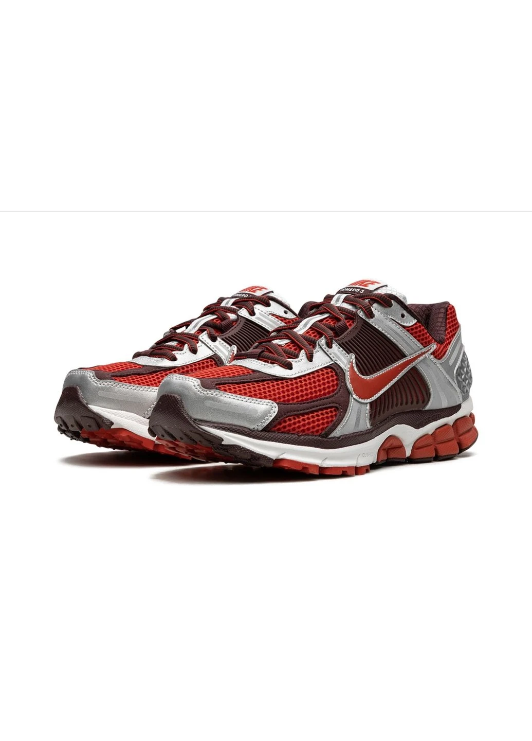 Кроссовки Zoom Vomero 5 Red/Metallic FN7778-600 Nike комбинированные демисезоны (399399634)