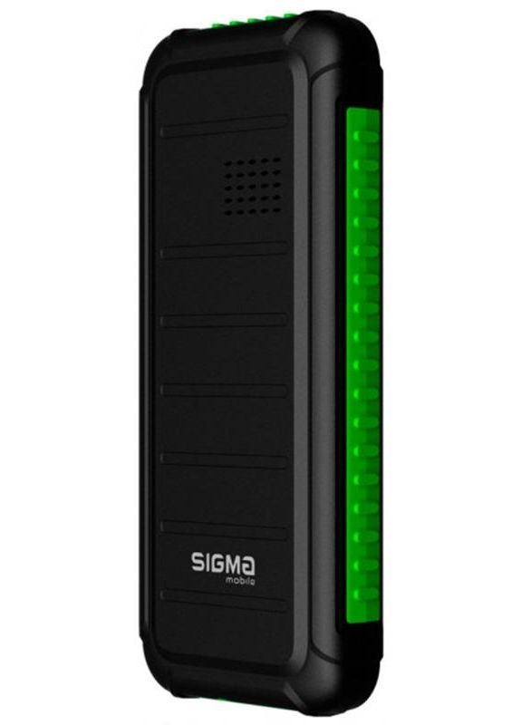 Мобiльний телефон X-style 18 Track Dual Sim Black/Green Sigma mobile (370615059)