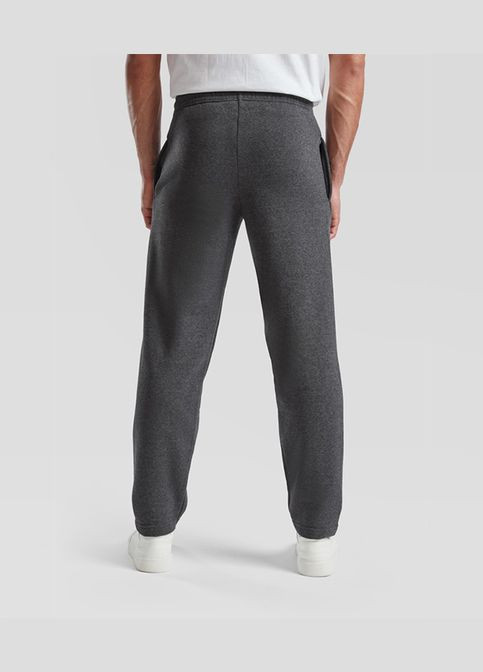 Темно-серые спортивные, домашние, повседневный демисезонные прямые брюки Fruit of the Loom