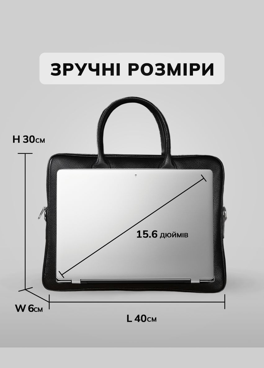 Шкіряна чоловіча сумка-портфель для ноутбука M364A Tiding Bag (341309390)