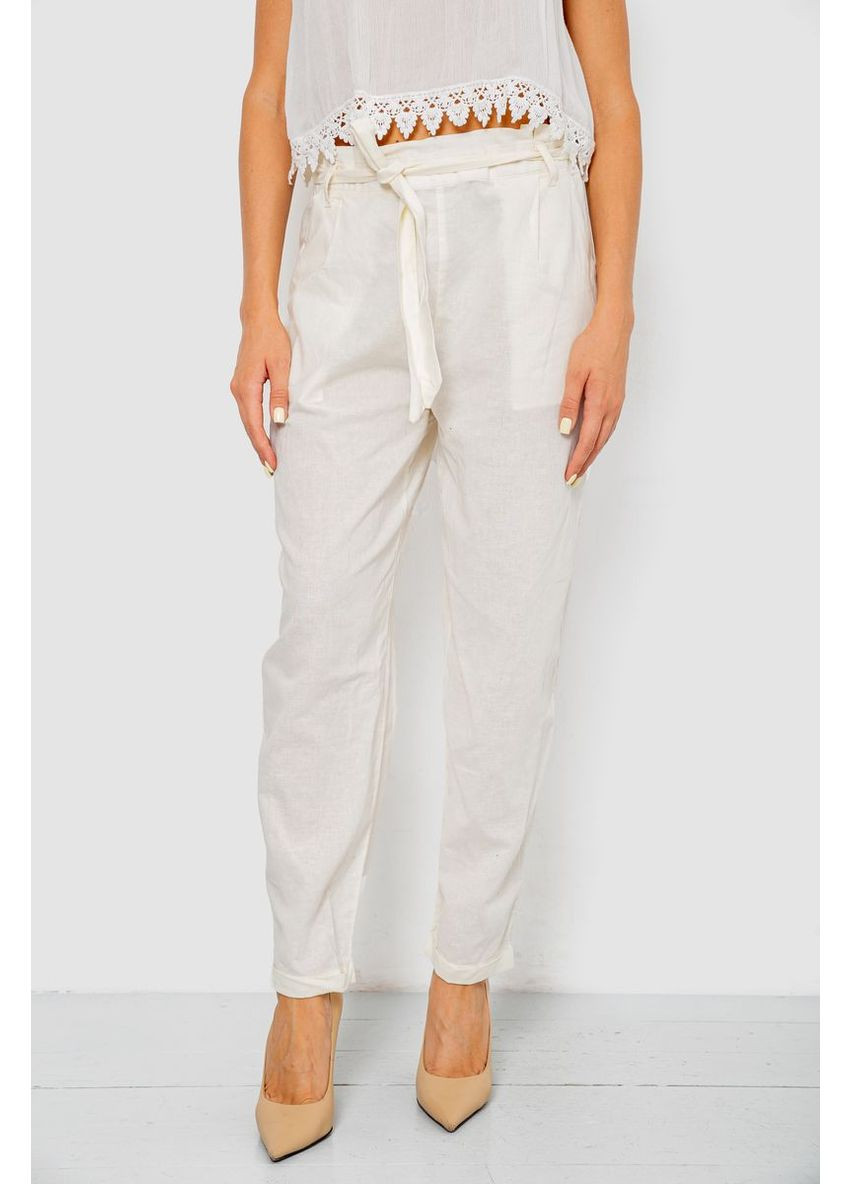 Брюки женские летние на манжете, 244R350 Ager (358886499)