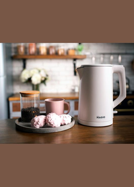 Электрочайник-термос МG-500 1,7л/1500Вт/двухслойный нерж.корпус Magio (324621238)