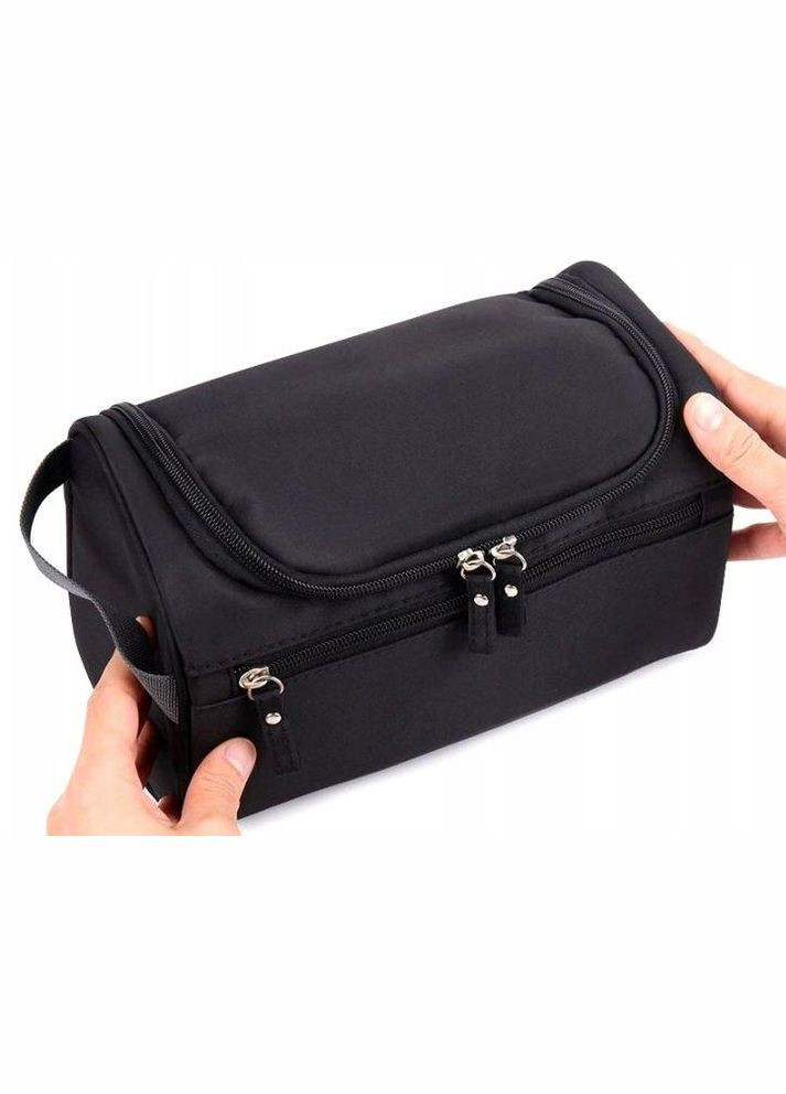 Дорожная косметичка с крючком для подвешивания Черный Edibazzar (297643196)