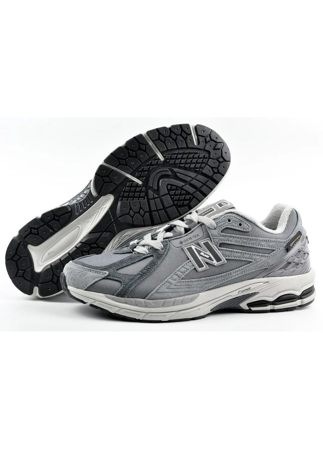 Серые демисезонные кроссовки термо balance 1906 No Brand