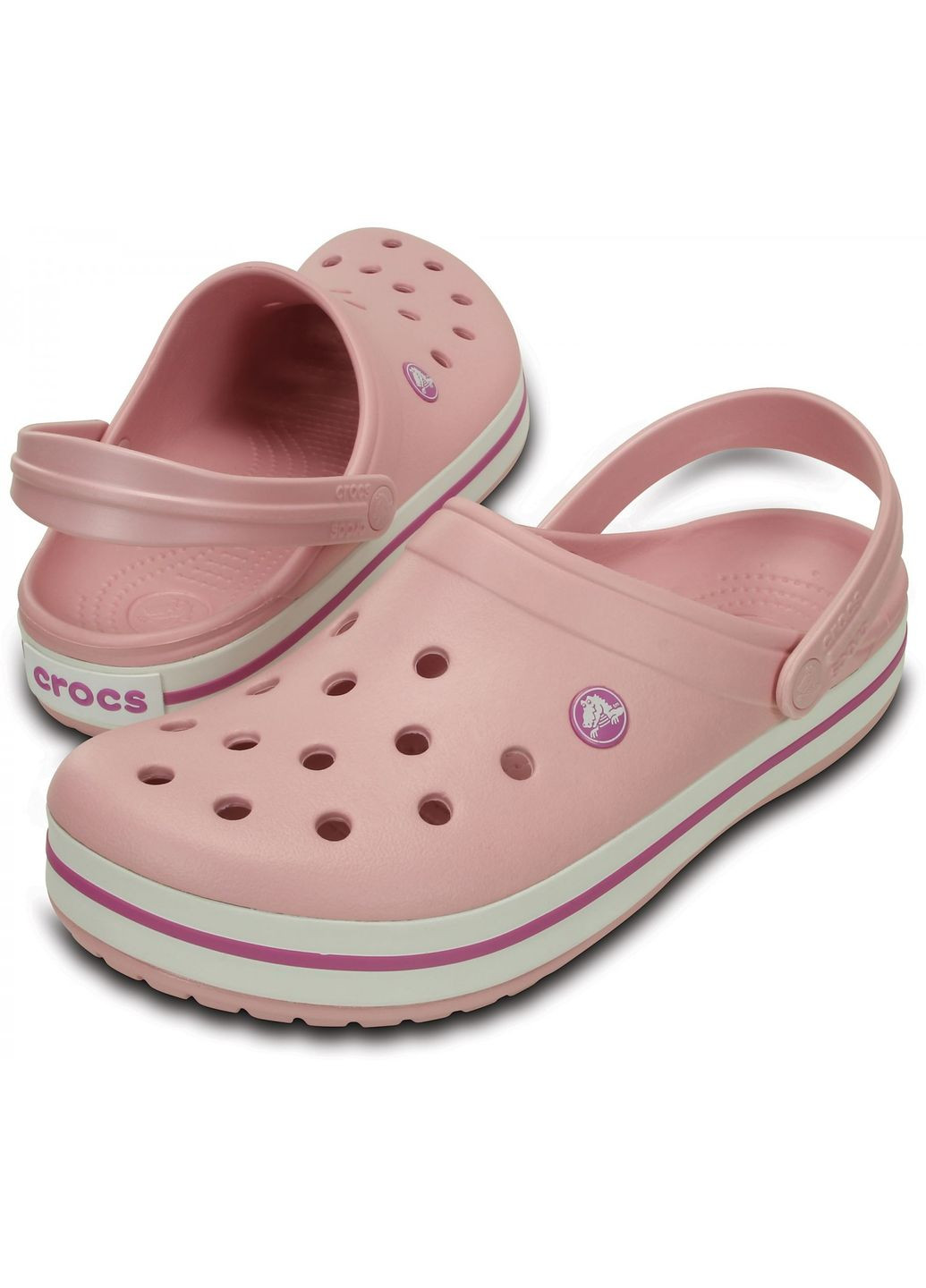 Сабо Crocband Clog Pearl pink M4W6-36-23 см 11016-W Crocs (281158539)