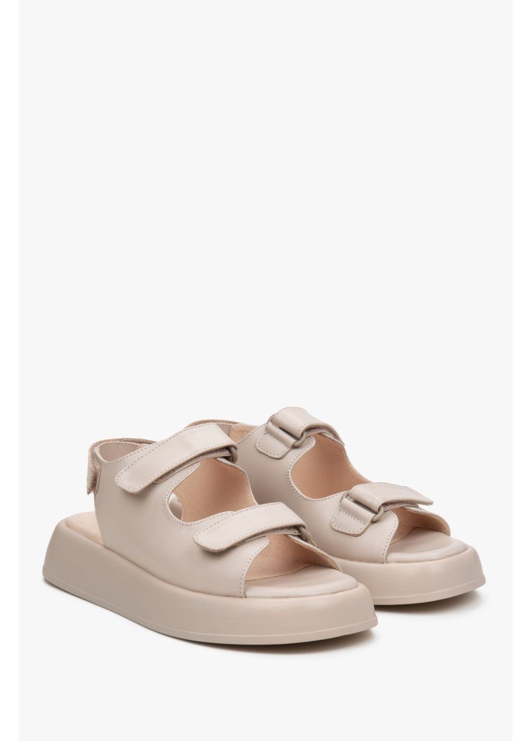 Сандалі, колір бежевий Estro (372006163)