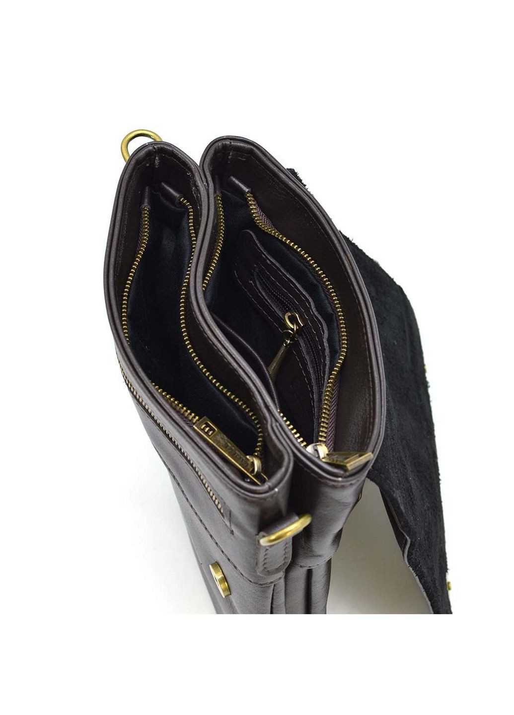 Чоловіча шкіряна сумка через плече 25х24х5 см TARWA (315869196)