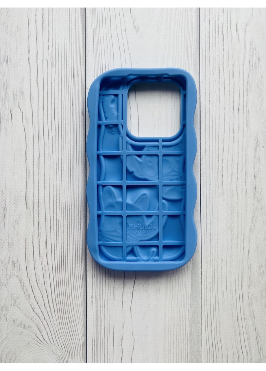 Чехол силиконовый 3D Case на Xiaomi Redmi Note 14 4G Стич Creative (362025480)