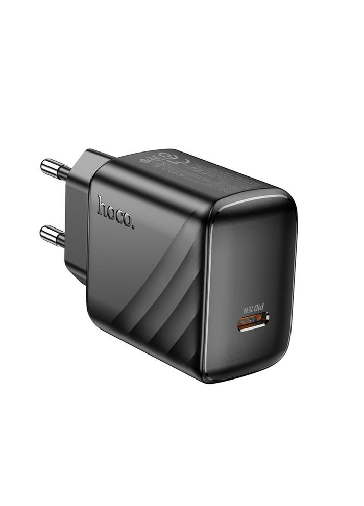 Сетевое зарядное устройство CS24A 25W (1C) charger (EU) Black Hoco (325219214)
