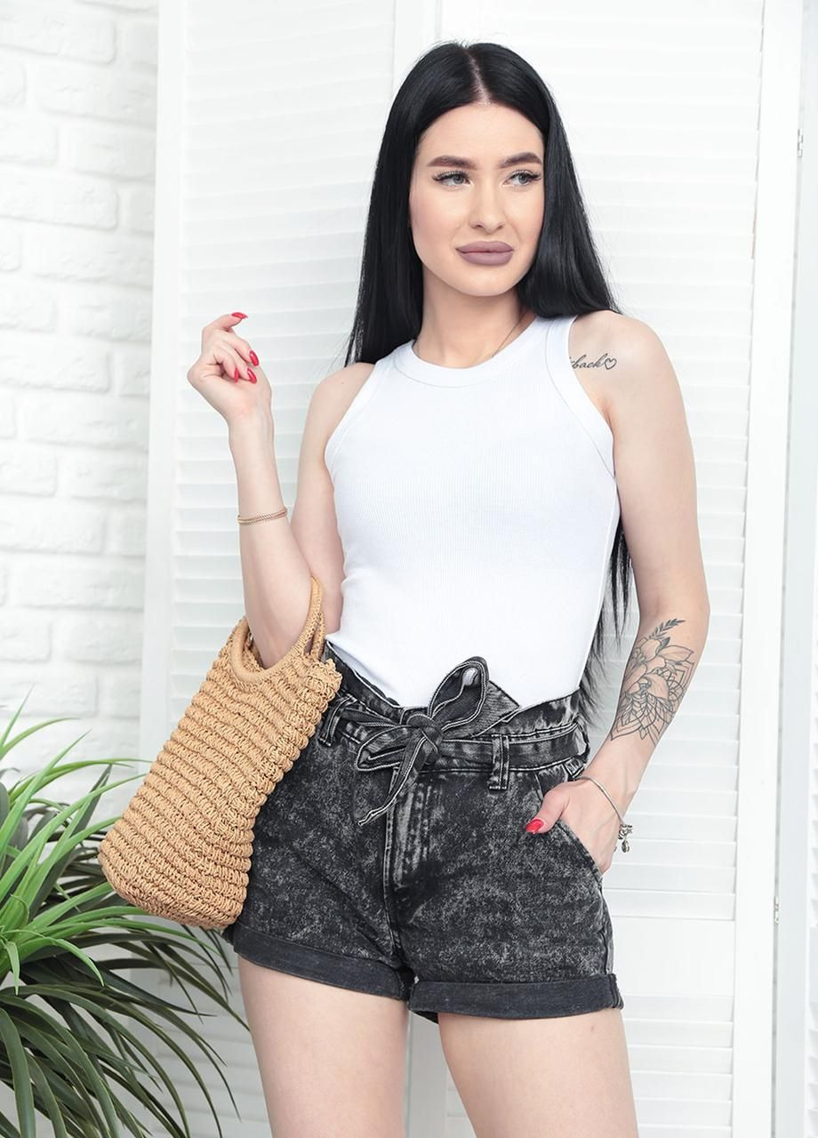 Майка женская рубчик Fashion Girl — 317235054