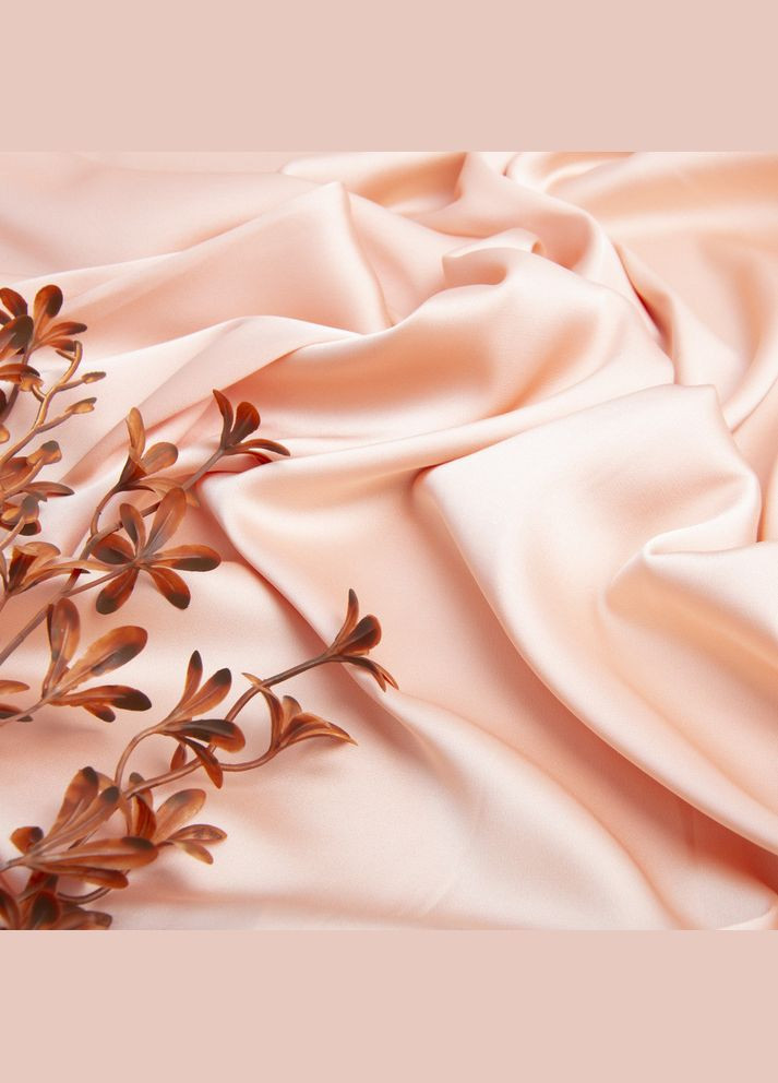 Тканина шовк сатин Armani персик IDEIA (275869742)
