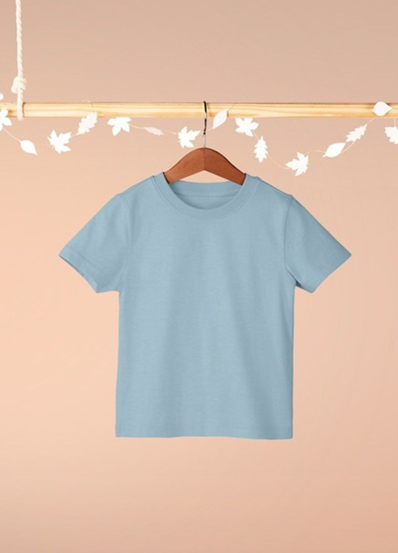 Блакитна демісезонна футболка Lupilu