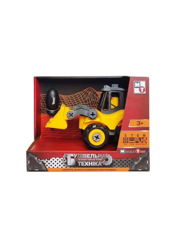 Конструктор Будтехніка - трактор (MT8910А) Microlab Toys (281426247)