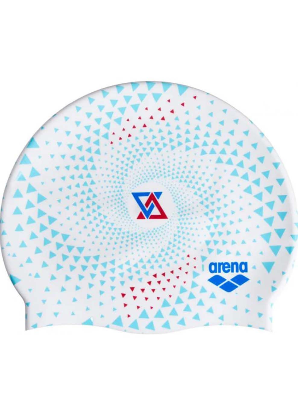 Шапка для плавания PRINT 2 Белый Уни Arena (367600390)