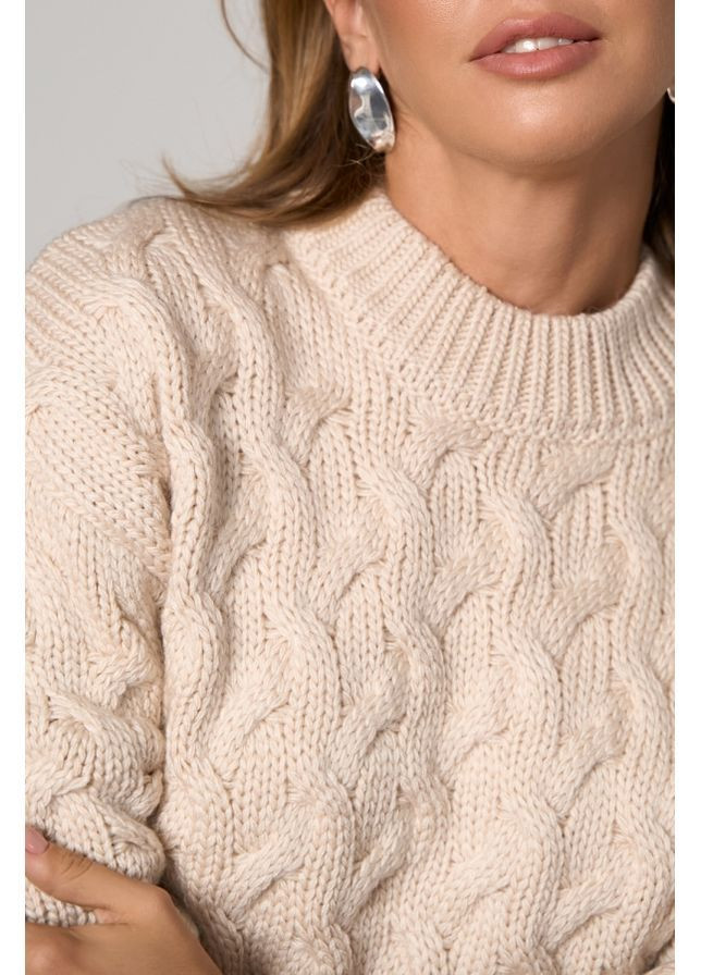 Жемчужный свитер 2882 бронза Triko Bakh