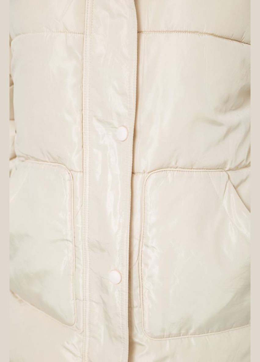 Світло-бежева демісезонна куртка жіноча демісезонна з поясом Ager