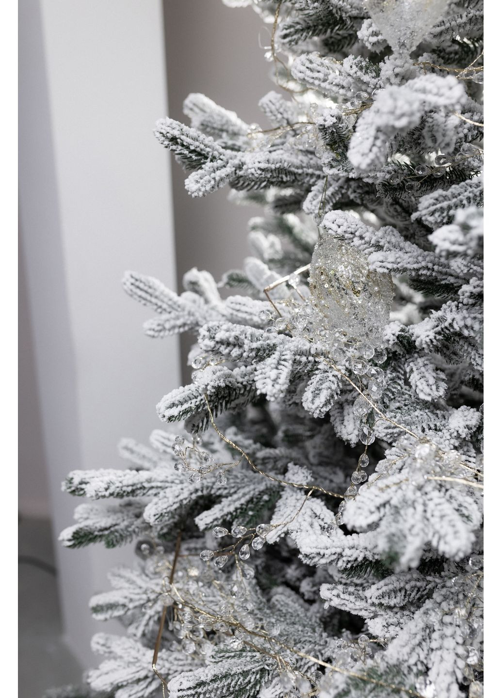 Штучна ялинка лита МЕРІЛЕНД Засніжена 2.50м з металевою підставкою на 30% пишніша Yalunka Tobi (349451426)