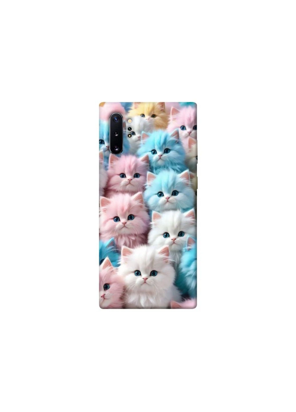 Чехол на Samsung Galaxy Note 10 Plus Kittie Love Frontalka (353327725)