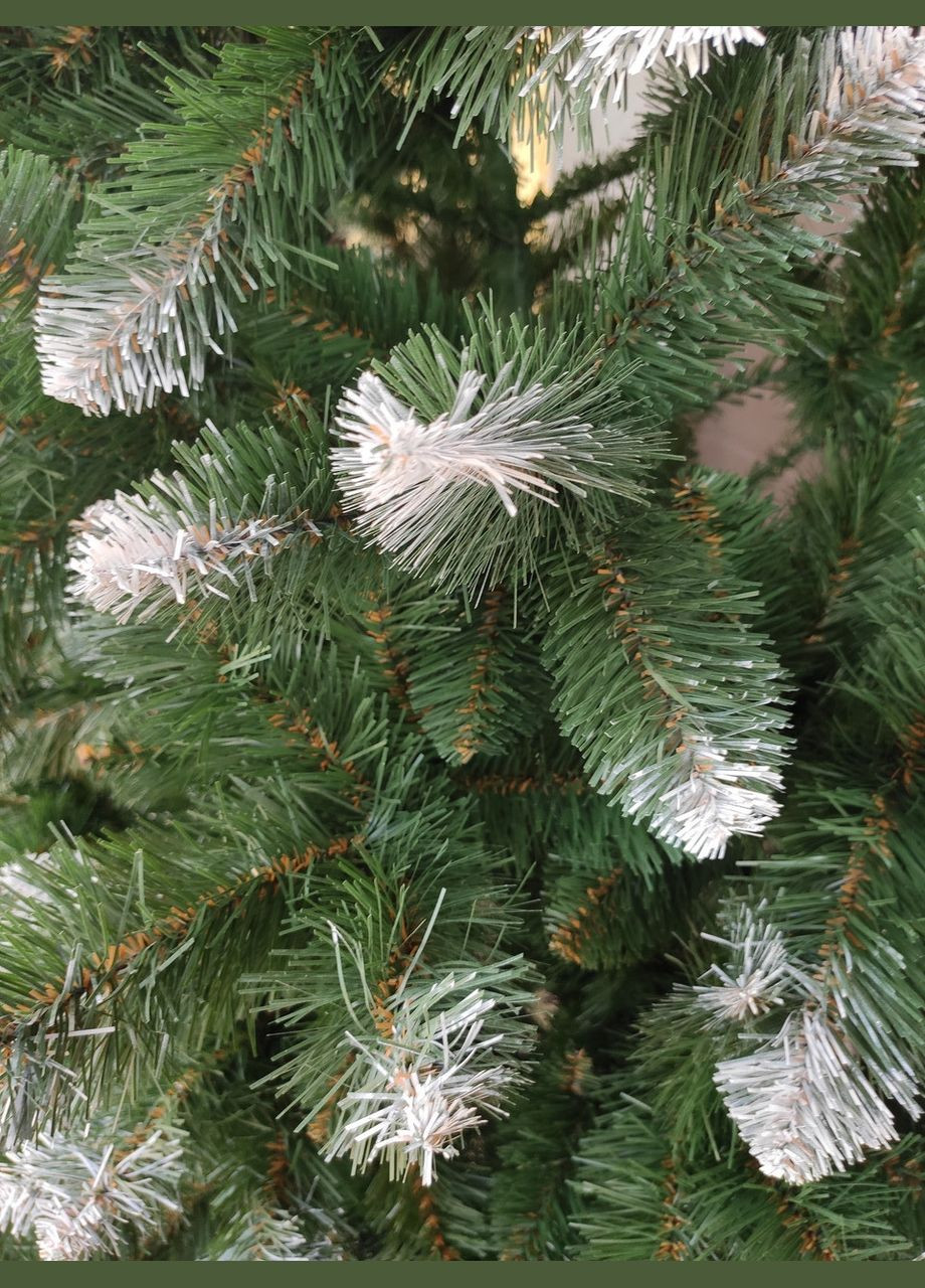 Снежная Королева 1м искусственная новогодняя елка ель с белыми кончиками No Brand (305844454)