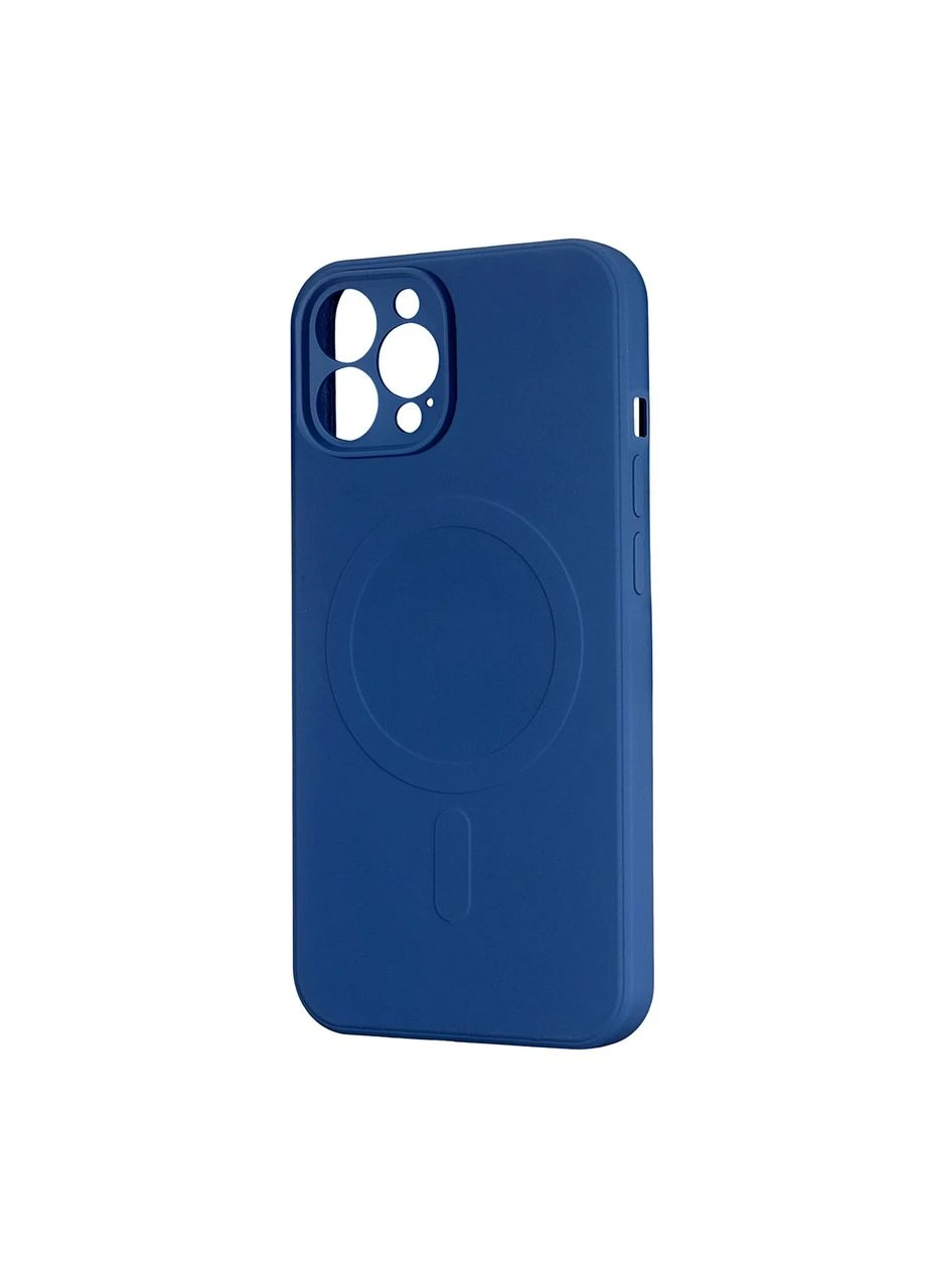 Чехол TPU MagSafe защита камеры для iPhone 14 Pro Max синий противоударный Case (370163385)