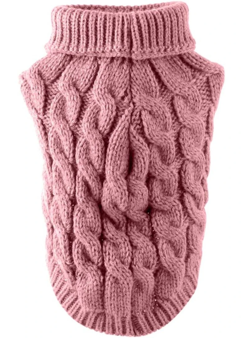Светр для собак та котів Pink рожевий A: 25 см B: 36 см C: 27 см 6976 Ecotoys (276059580)
