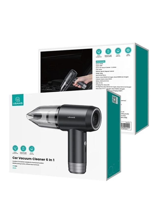 Автомобильный пылесос ZB291 Car Vacuum Cleaner - XJ Series () USAMS ZB291XCQ01 (372177648)