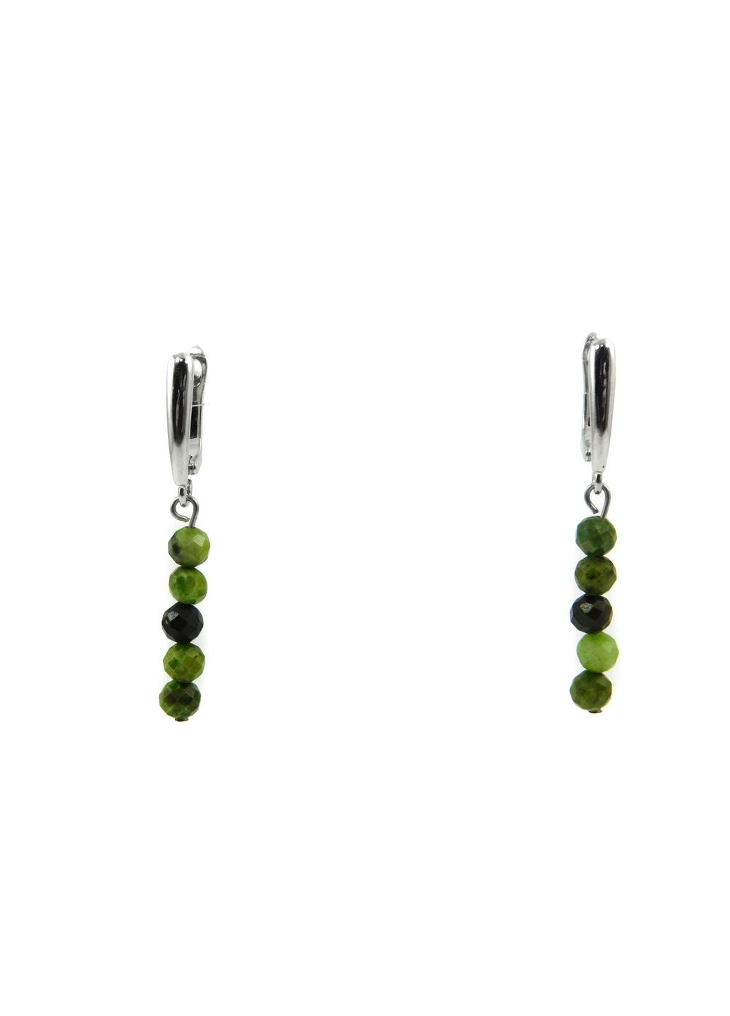 Сережки Жадеїт грань Fursa fashion (315591799)