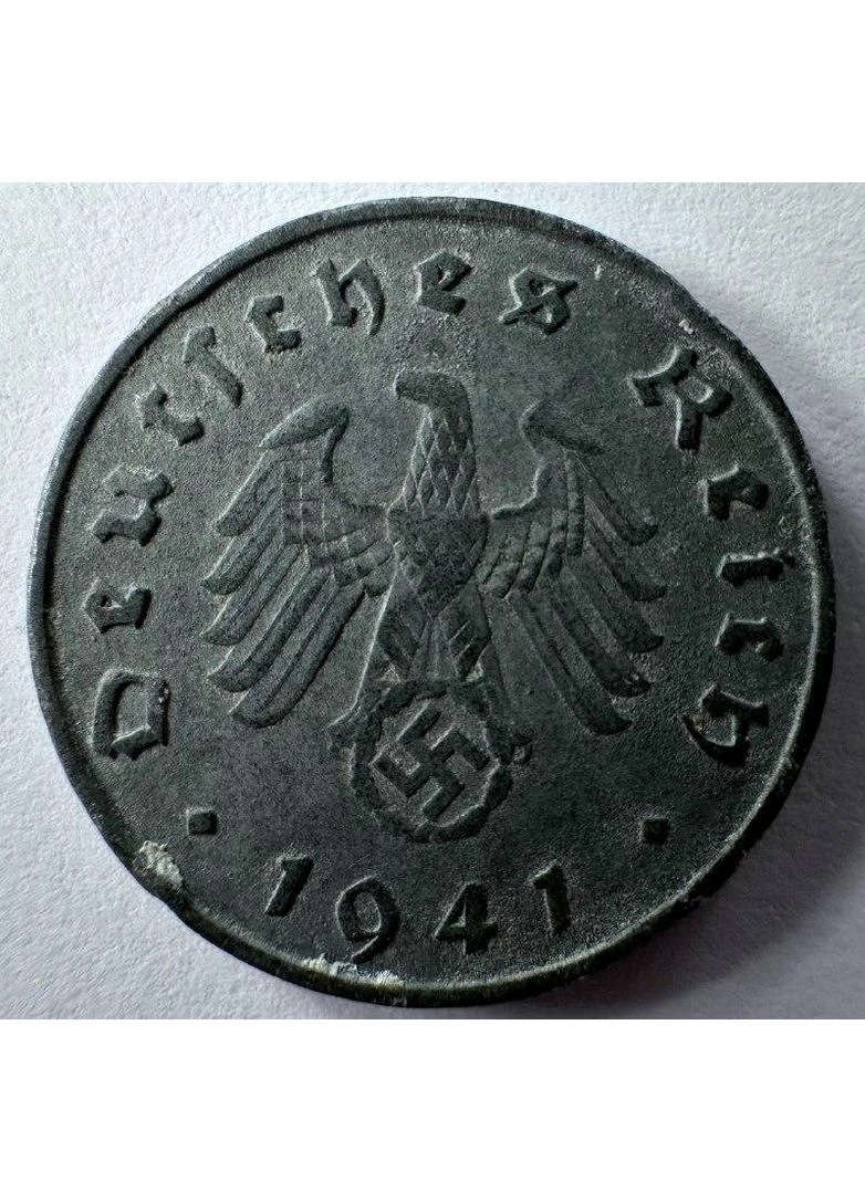 Германия Монетный двор "A" - Берлин 10 рейхспфеннигов 1941 год Монеты мира No Brand (394410783)
