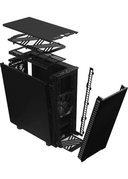 Корпус ATX без БП Define 7 Compact Define 7 Compact Black FRACTAL DESIGN (360416502)