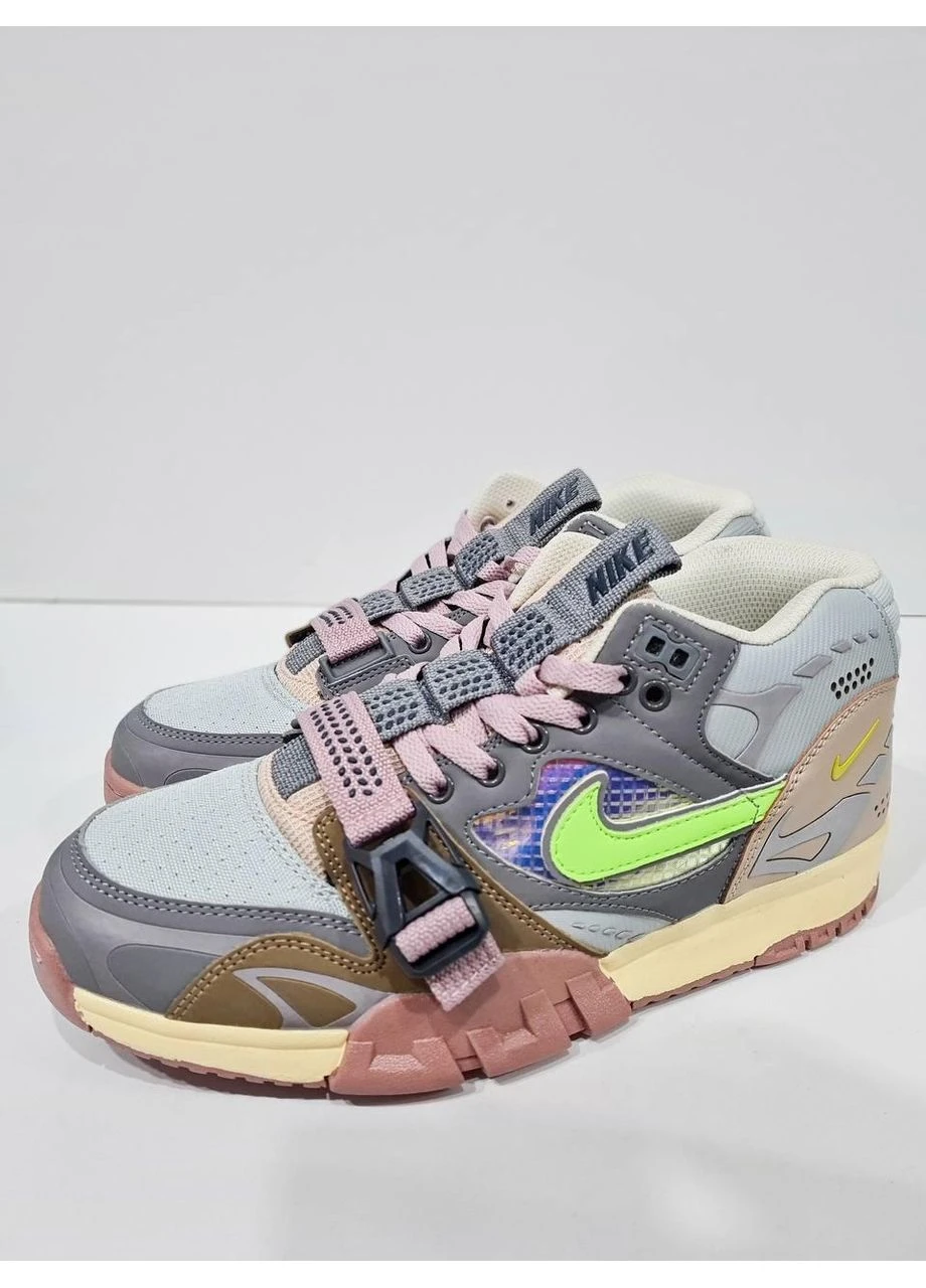 Рожеві літні кросівки nike air trainer 1 sp beige pink найк аір трейнер 1 рожеві No Brand